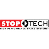 StopTech Power Slot 93-00 Honda Civic DX w/ Rr Drum Brakes Front Left Rotor