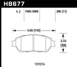 Hawk Performance Ceramic Ft Brake Pads | HB677Z.685