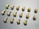 OE style Engine Bay Bolt Kit for Integra Civic EG EK DC 16 pcs kit Yellow Zinc