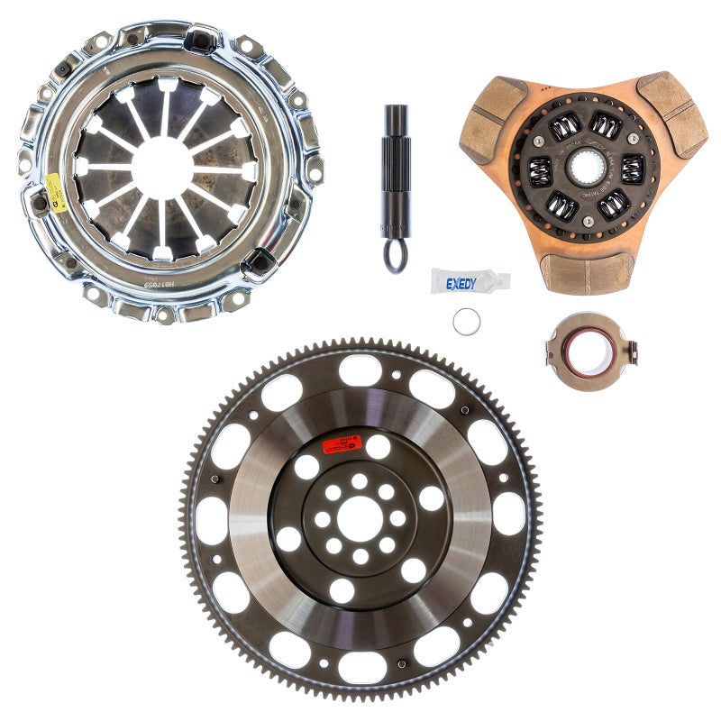 Exedy 2002-2006 Acura RSX Base L4 Stage 2 Cerametallic Clutch Thick Disc Incl. HF02 Lightweight FW | 08951FW