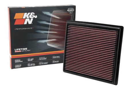 Reusable K&N engine air filter part 33-2443 for Lexus RX350 and ES350