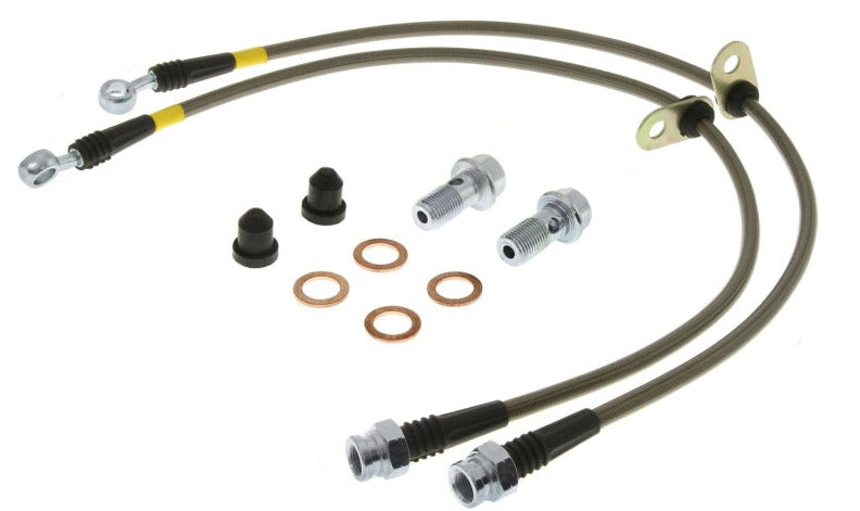 StopTech 02-06 Acura RSX Front Stainless Brake Lines