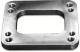 Blox PERFORMANCE DIY INLET FLANGE T3 & T4 DUAL PATTERN, OPEN T3 & T4 Dual Pattern Inlet Flange - Open 1018 Mild steel