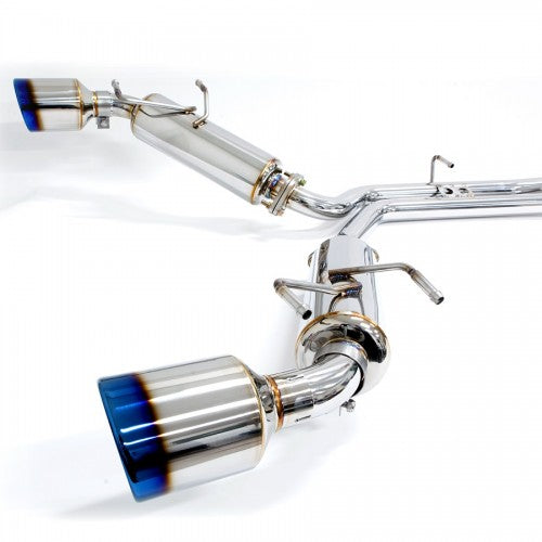 Blox EXHAUST SYSTEM CAT-BACK TRUE-DUAL DESIGN 2013+ Toyota 86; Subaru BRZ FA20 T304 Stainless Steel