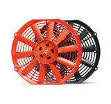 Blox ELECTRIC FANS 10" BLACK SLIM FAN 10" Electric Slim Fan - Black Universal