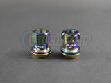 Project Kics R26 Racing Composite Lug Nuts Neo Chrome 12 x 1.5mm (20pcs)