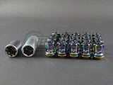 Project Kics R26 Racing Composite Lug Nuts Neo Chro 12 x 1.25mm - 20 pcs