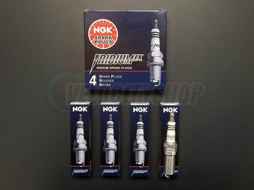 NGK Iridium IX Spark Plugs (4) for 1990 Protege 1.8 GT, SE and 4WD