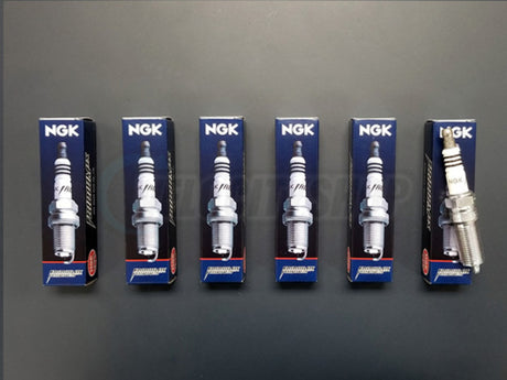 NGK Iridium IX Spark Plugs (6 plugs) for 1992 Diamante 3.0 VIN B