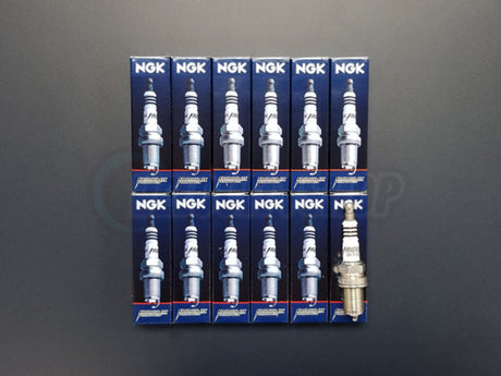 NGK Iridium IX Spark Plugs (12 plugs) for 1993 600SL 6.0 One Step Colder