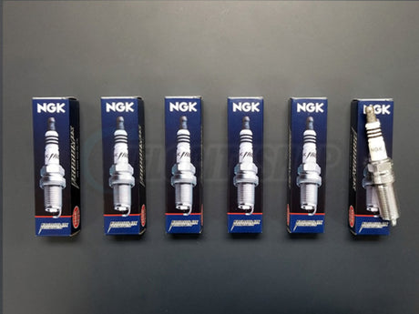 NGK Iridium IX Spark Plugs (6 Plugs) for 2000 4Runner 2.7 Without LEV One Step Colder