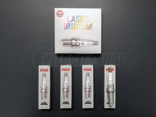 NGK Laser Iridium Spark Plugs (4 Plugs) for 2002-2009 CR-V 2.4