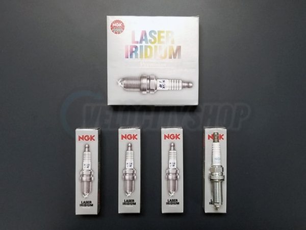 NGK Laser Iridium Spark Plugs (4 Plugs) for 2006-2011 Civic Si 2.0